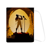 SurArt 95 Laundry Bag elegantly positioned in a contemporary laundry room, emphasizing its elegant design and efficient storage capacity.